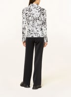 MARC CAIN Henley-Shirt, Farbe: 190 white and black (Bild 1)