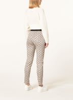 MARC CAIN Jerseyhose, Farbe: SCHWARZ/ BEIGE/ WEISS (Bild 1)