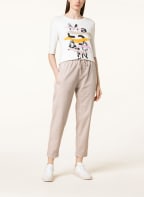 MARC CAIN Paperbag-Hose, Farbe: CREME (Bild 1)