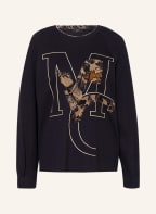 MARC CAIN Long sleeve shirt, Color: 395 MIDNIGHT BLUE (Image 1)