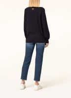 MARC CAIN Long sleeve shirt, Color: 395 MIDNIGHT BLUE (Image 1)