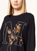 MARC CAIN Long sleeve shirt, Color: 395 MIDNIGHT BLUE (Image 1)
