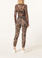 MARC CAIN 7/8 pants, Color: COGNAC/ BLACK/ ECRU (Image 1)