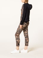 MARC CAIN 7/8 pants, Color: COGNAC/ BLACK/ ECRU (Image 1)