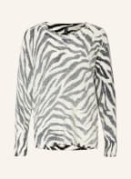 MARC CAIN Pullover, Farbe: WEISS/ SCHWARZ (Bild 1)