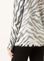 MARC CAIN Pullover, Farbe: WEISS/ SCHWARZ (Bild 1)