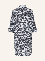 MARC CAIN Hemdblusenkleid mit 3/4-Arm, Farbe: 190 white and black (Bild 1)