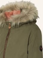 GARCIA Parka mit Kunstpelz, Farbe: KHAKI (Bild 1)