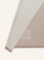 GIVENCHY Schal 4G mit Cashmere , Farbe: WEISS/ BEIGE (Bild 1)