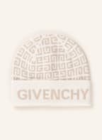 GIVENCHY Mütze mit Cashmere , Farbe: WEISS/ HELLBRAUN (Bild 1)
