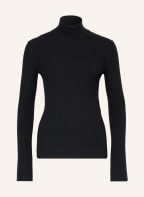 Chloé Rollkragenpullover aus Leinen, Farbe: SCHWARZ (Bild 1)