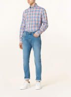 PAUL & SHARK Shirt regular fit, Color: DARK BLUE/ BLUE/ NEON ORANGE (Image 1)