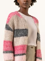 LUISA CERANO Strickhülle mit Alpaka, Farbe: ROSA/ BEIGE (Bild 1)