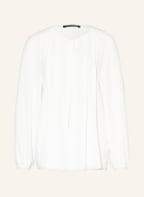 LUISA CERANO Tie-neck blouse with silk , Color: WHITE (Image 1)
