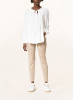 LUISA CERANO Tie-neck blouse with silk , Color: WHITE (Image 1)