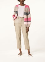 LUISA CERANO 7/8 trousers in leather look , Color: LIGHT GREEN (Image 1)