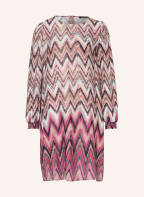 LUISA CERANO Dress , Color: FUCHSIA/ CREAM/ ROSE (Image 1)