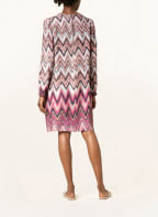 LUISA CERANO Dress , Color: FUCHSIA/ CREAM/ ROSE (Image 1)