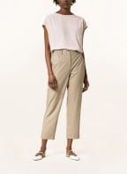 LUISA CERANO Blusenshirt mit Seide im Materialmix, Farbe: ROSÉ (Bild 1)