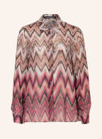 LUISA CERANO Hemdbluse , Farbe: FUCHSIA/ BEIGE/ SCHWARZ (Bild 1)