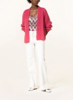LUISA CERANO Knit cardigan, Color: PINK (Image 1)