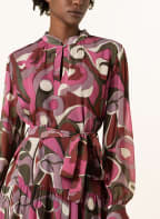 LUISA CERANO Kleid , Farbe: FUCHSIA/ DUNKELGRÜN/ CREME (Bild 1)
