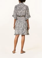 LUISA CERANO Dress with 3/4 sleeve, Color: BEIGE/ BLACK (Image 1)