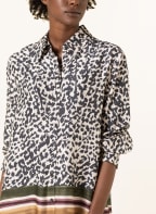 LUISA CERANO Shirt blouse , Color: CREAM/ DARK GRAY (Image 1)