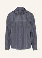 LUISA CERANO Oversized-Bluse aus Seide , Farbe: DUNKELGRAU (Bild 1)