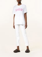 GIVENCHY T-Shirt mit Stickereien , Farbe: WEISS/ FUCHSIA (Bild 1)