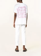 GIVENCHY T-Shirt mit Stickereien , Farbe: WEISS/ FUCHSIA (Bild 1)