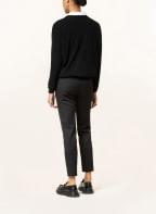 BRUNELLO CUCINELLI Cashmere-Pullover mit Perlen, Farbe: SCHWARZ (Bild 1)