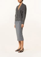 BRUNELLO CUCINELLI Strickjacke mit Mohair, Farbe: GRAU (Bild 1)