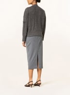 BRUNELLO CUCINELLI Strickjacke mit Mohair, Farbe: GRAU (Bild 1)