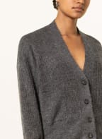BRUNELLO CUCINELLI Strickjacke mit Mohair, Farbe: GRAU (Bild 1)