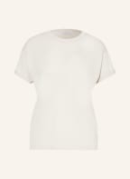 BRUNELLO CUCINELLI T-Shirt mit Cashmere und Glitzergarn, Farbe: CREME (Bild 1)