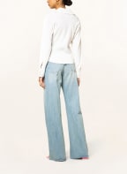 gina tricot Hemdbluse PAULINA, Farbe: WEISS (Bild 1)