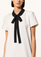 RED VALENTINO Kleid mit Volants, Farbe: WEISS (Bild 1)