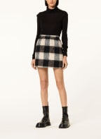 RED VALENTINO Rock, Farbe: SCHWARZ/ CREME (Bild 1)