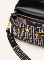 BALMAIN Shoulder bag BBUZZ 23, Color: BLACK/ CREAM (Image 1)