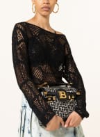 BALMAIN Shoulder bag BBUZZ 23, Color: BLACK/ CREAM (Image 1)