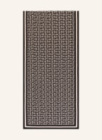 BALMAIN Scarf made of merino wool , Color: CREAM/ BLACK (Image 1)
