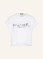 BALMAIN T-shirt, Color: WHITE/ BLACK (Image 1)