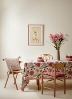 BUNGALOW DENMARK Table cloth, Color: CREAM/ PINK/ GRAY (Image 1)