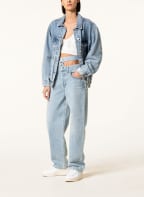 AGOLDE Straight jeans BROKEN WAISTBAND, Color: Sideline clean pale indigo (Image 1)