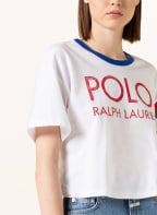POLO RALPH LAUREN Cropped shirt , Color: WHITE/ RED/ BLUE (Image 1)