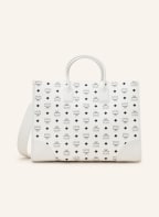 MCM Torba shopper MÜNCHEN EXTRA LARGE z saszetką, Kolor: BIAŁY (Obrazek 1)