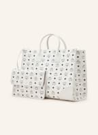 MCM Torba shopper MÜNCHEN EXTRA LARGE z saszetką, Kolor: BIAŁY (Obrazek 1)