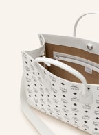 MCM Torba shopper MÜNCHEN EXTRA LARGE z saszetką, Kolor: BIAŁY (Obrazek 1)