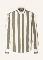 forét Hemd PETAL Comfort Fit , Farbe: WEISS/ KHAKI (Bild 1)